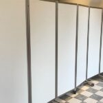 三つ折りパーテーションの画像
